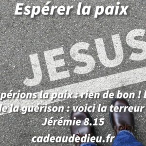 Espérer la paix