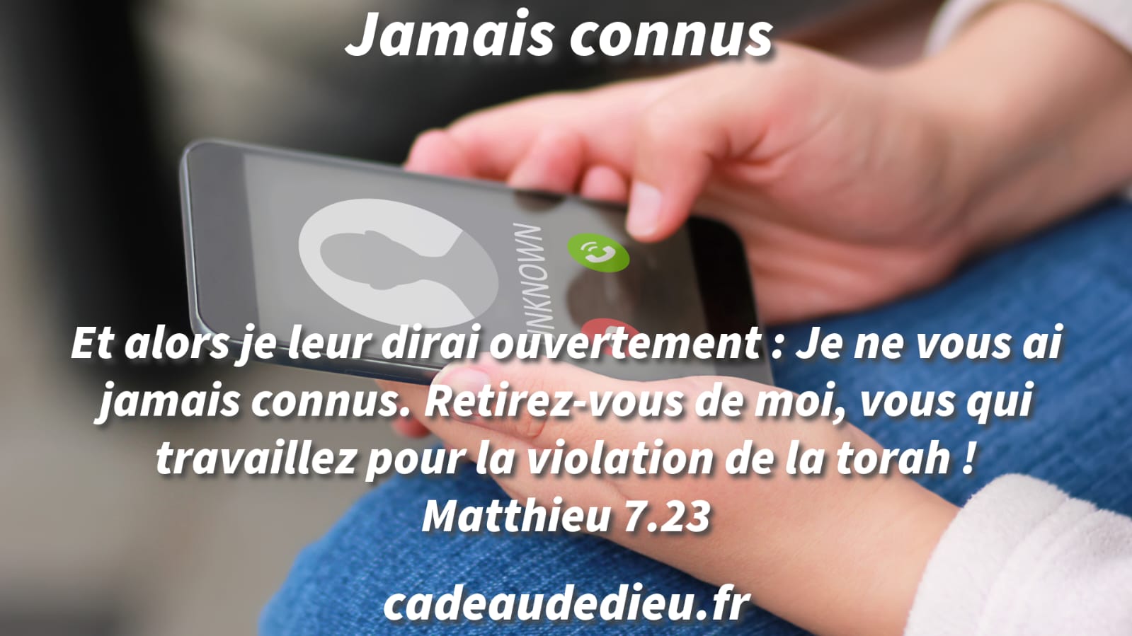 Jamais connus